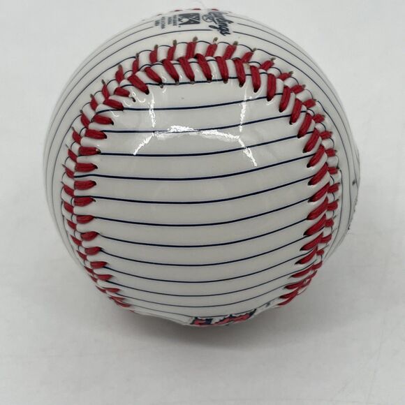 Toledo Mud Hens Rawlings Baseball High Gloss Pinstripe AAA Minor League Souvenir - Picture 7 of 9